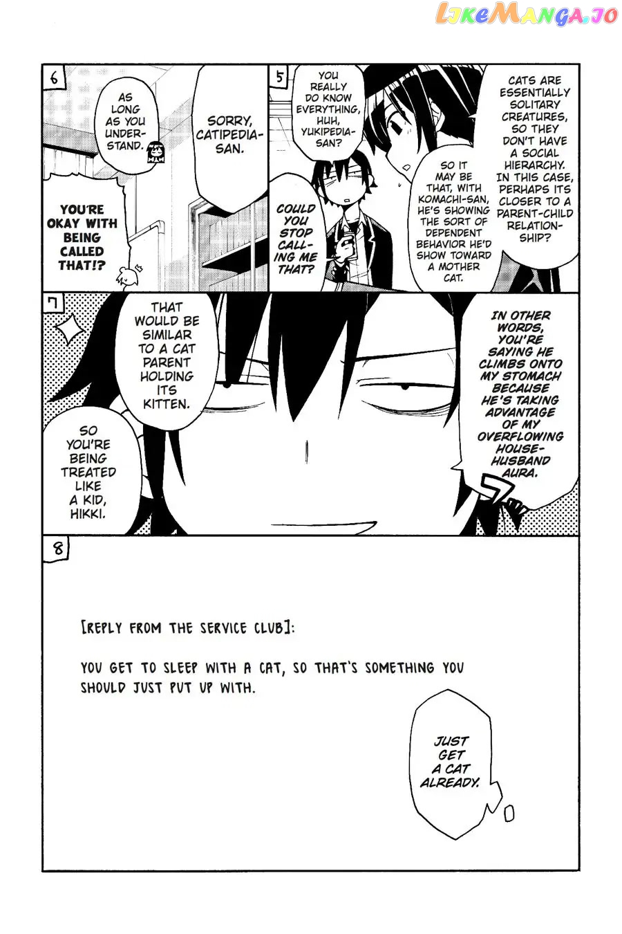 Yahari Ore no Seishun Rabukome wa Machigatte Iru. @ Comic chapter 47 - page 33
