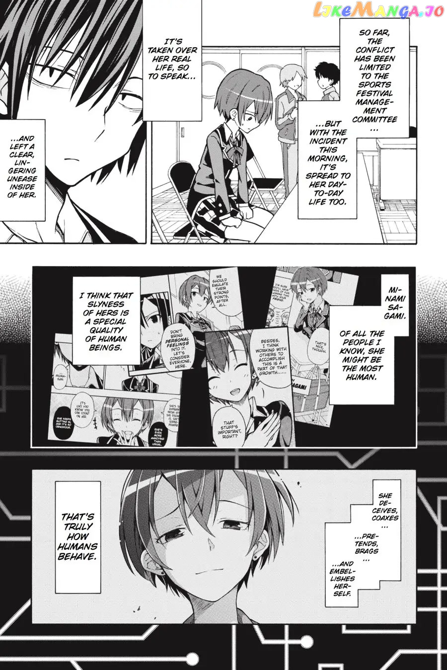 Yahari Ore no Seishun Rabukome wa Machigatte Iru. @ Comic chapter 47 - page 9