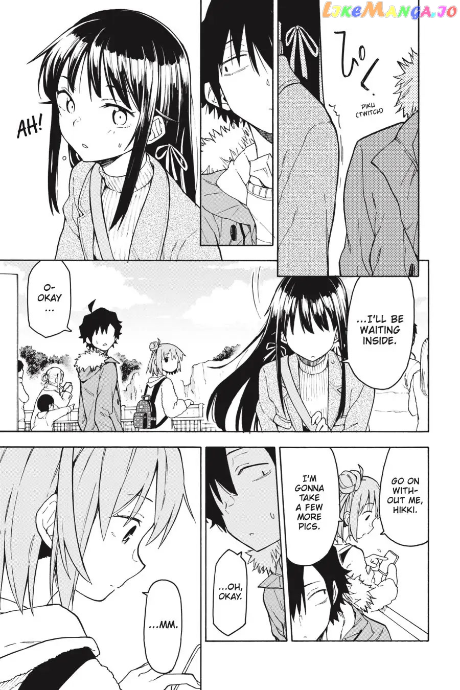 Yahari Ore no Seishun Rabukome wa Machigatte Iru. @ Comic chapter 86 - page 11