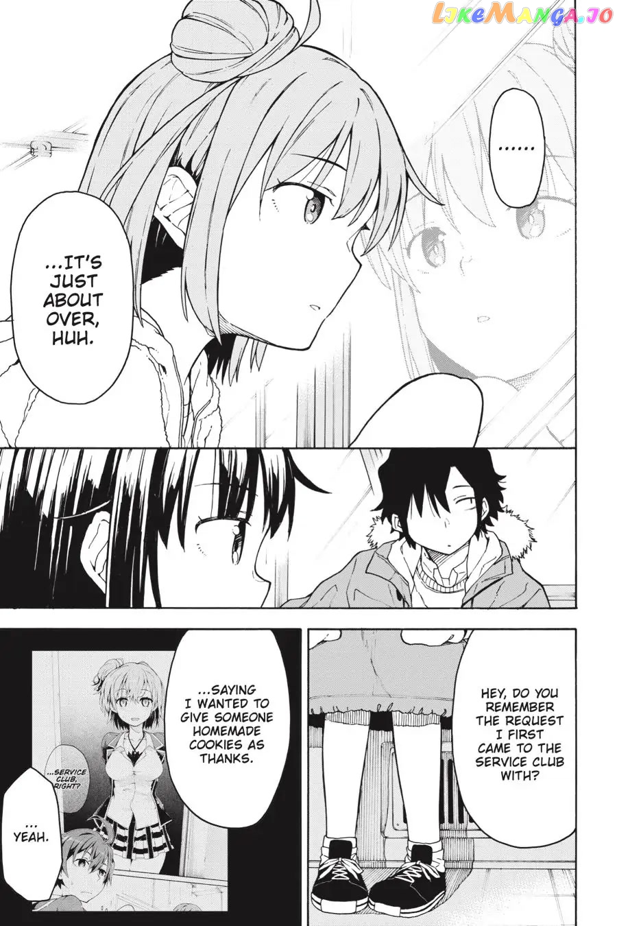 Yahari Ore no Seishun Rabukome wa Machigatte Iru. @ Comic chapter 86 - page 19