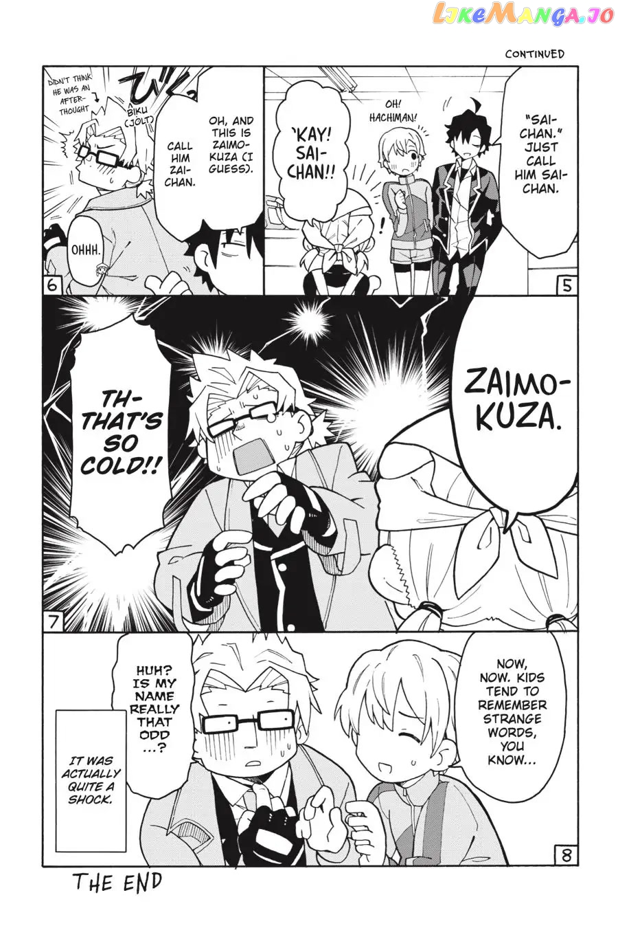 Yahari Ore no Seishun Rabukome wa Machigatte Iru. @ Comic chapter 86 - page 34