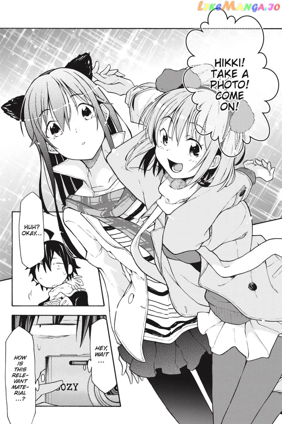 Yahari Ore no Seishun Rabukome wa Machigatte Iru. @ Comic chapter 66 - page 25