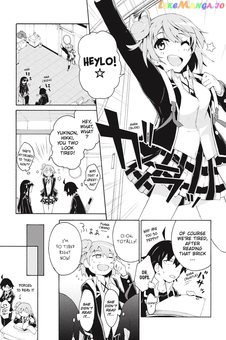 Yahari Ore no Seishun Rabukome wa Machigatte Iru. @ Comic chapter 5 - page 16
