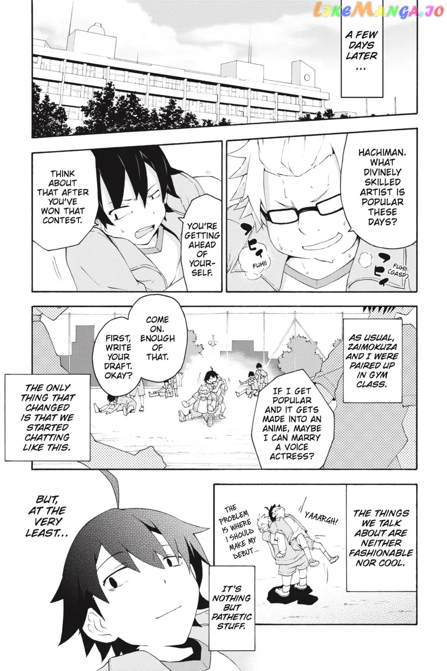 Yahari Ore no Seishun Rabukome wa Machigatte Iru. @ Comic chapter 5 - page 27