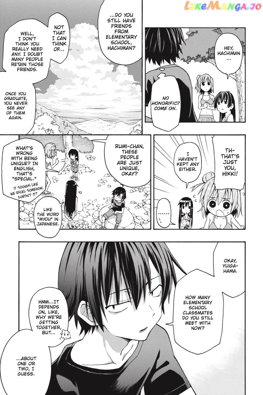 Yahari Ore no Seishun Rabukome wa Machigatte Iru. @ Comic chapter 27 - page 22