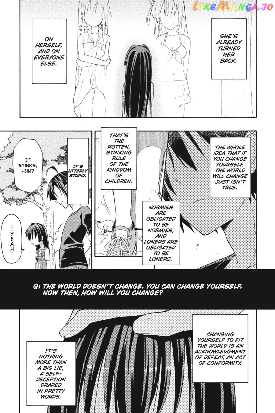 Yahari Ore no Seishun Rabukome wa Machigatte Iru. @ Comic chapter 27 - page 28