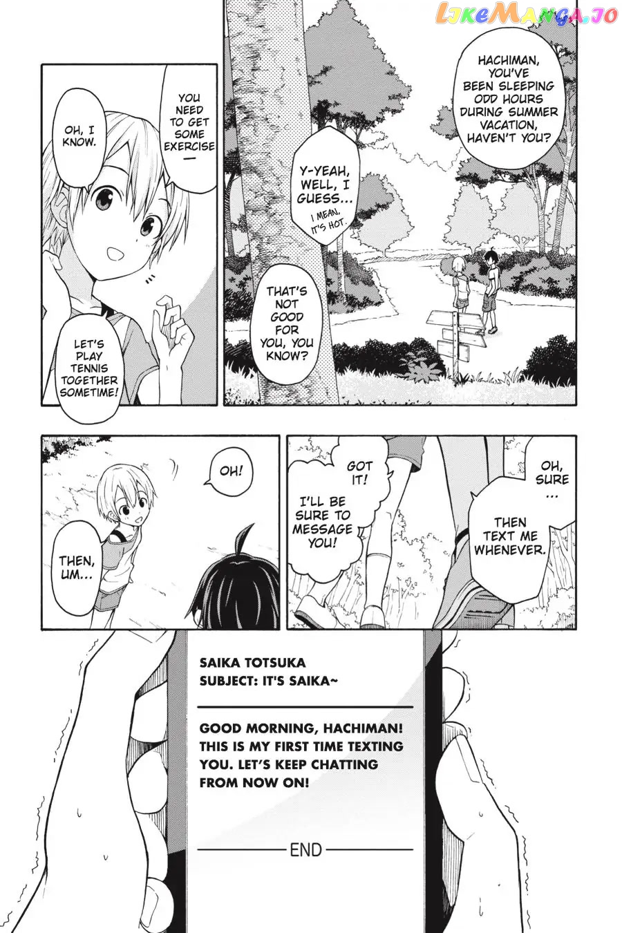Yahari Ore no Seishun Rabukome wa Machigatte Iru. @ Comic chapter 27 - page 4