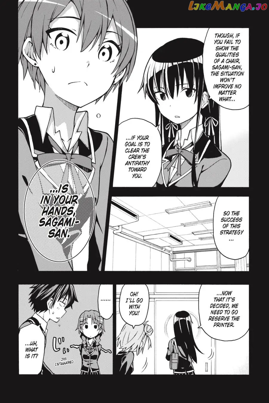 Yahari Ore no Seishun Rabukome wa Machigatte Iru. @ Comic chapter 48 - page 11