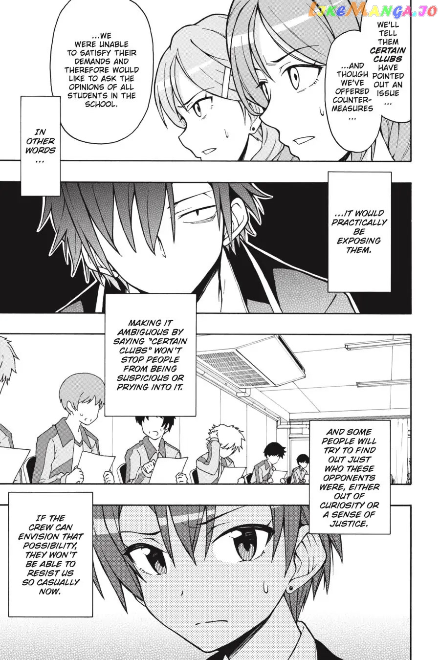 Yahari Ore no Seishun Rabukome wa Machigatte Iru. @ Comic chapter 48 - page 20