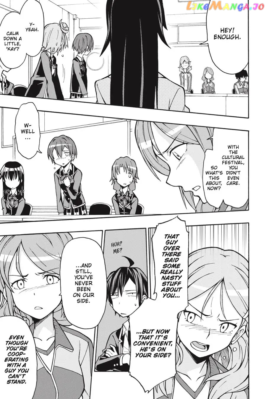 Yahari Ore no Seishun Rabukome wa Machigatte Iru. @ Comic chapter 48 - page 22