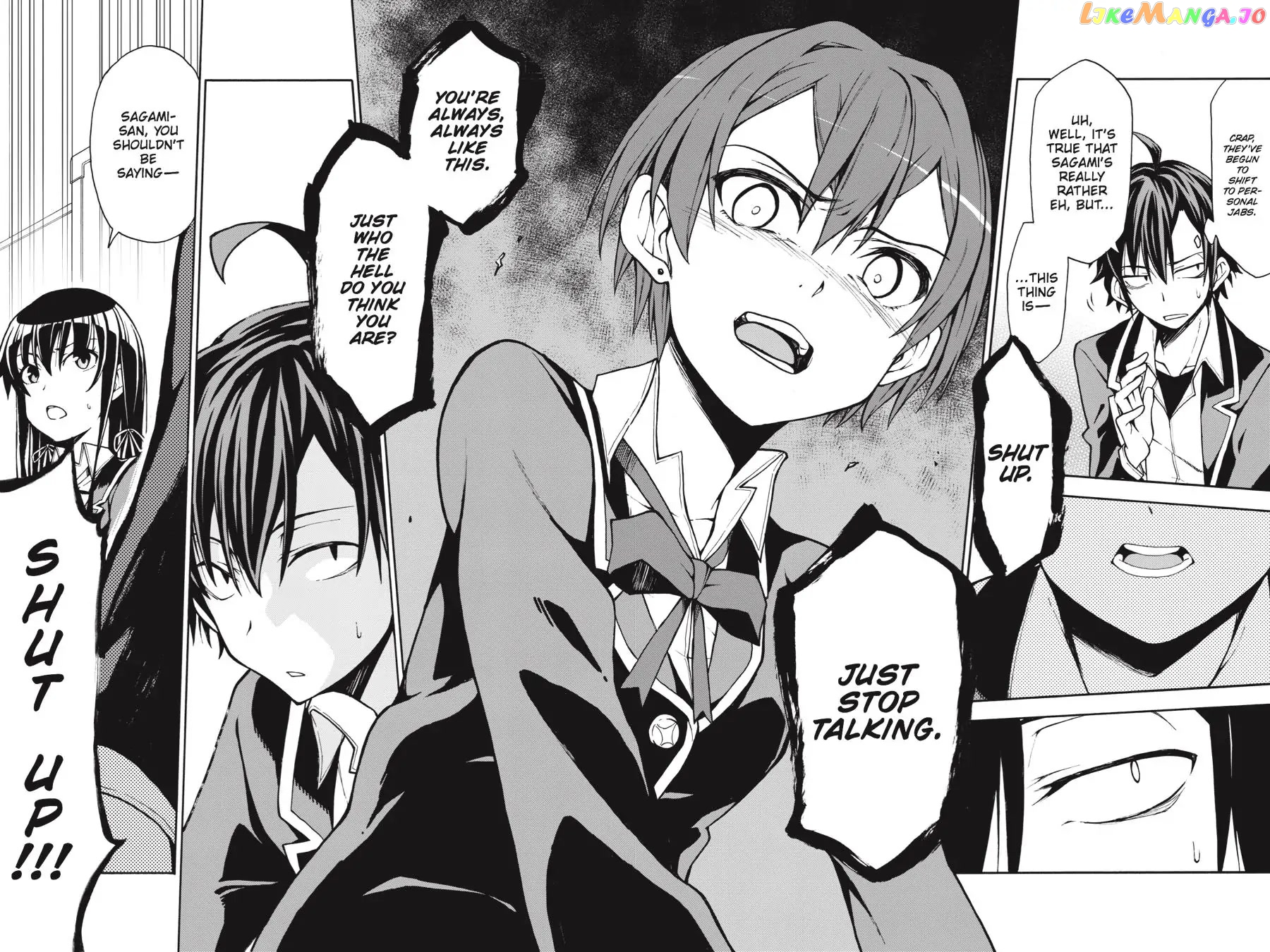 Yahari Ore no Seishun Rabukome wa Machigatte Iru. @ Comic chapter 48 - page 23