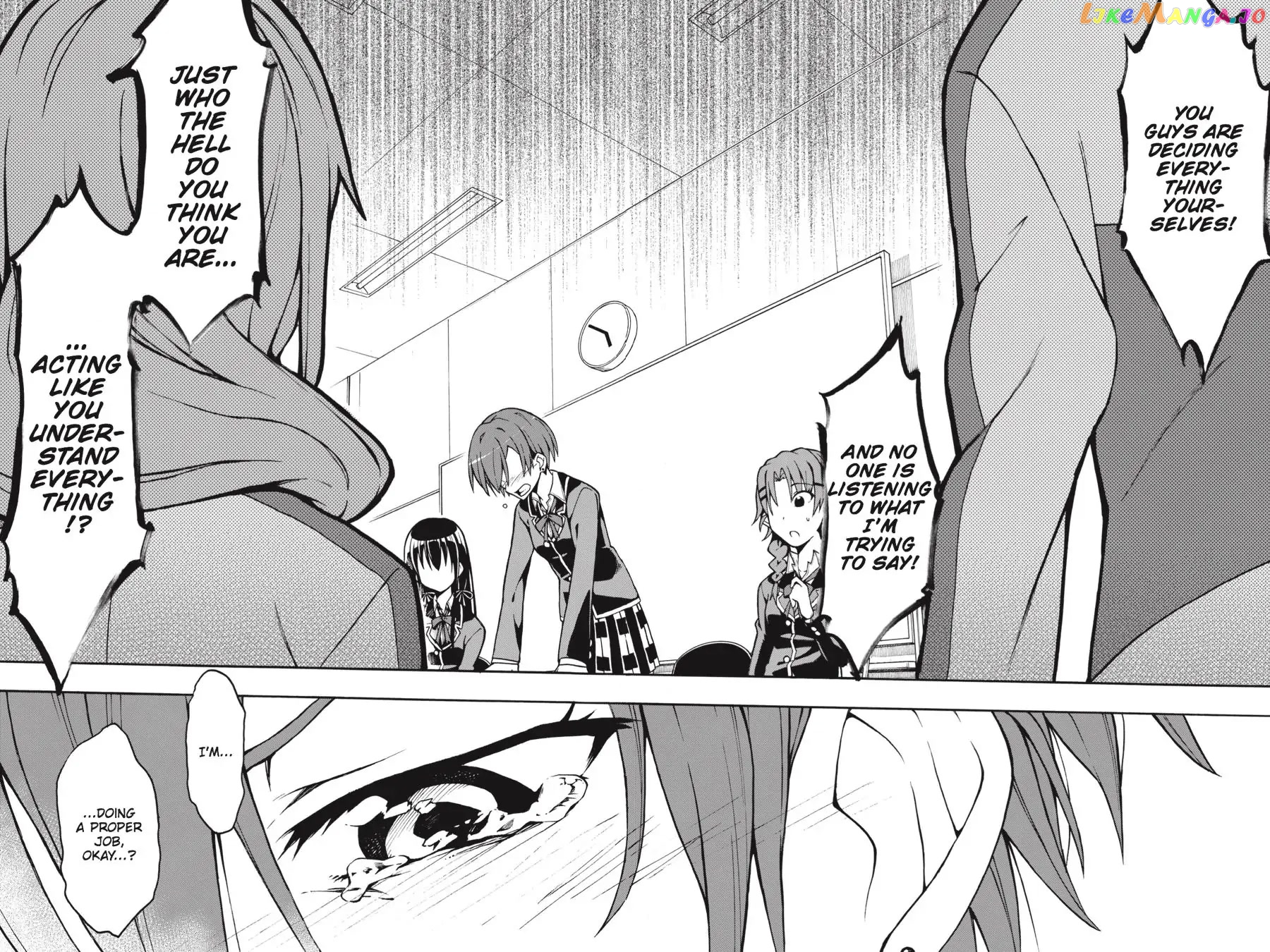 Yahari Ore no Seishun Rabukome wa Machigatte Iru. @ Comic chapter 48 - page 24
