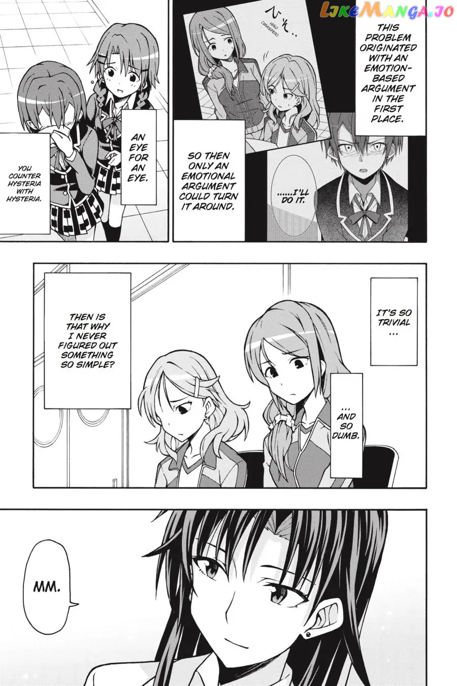 Yahari Ore no Seishun Rabukome wa Machigatte Iru. @ Comic chapter 48 - page 28