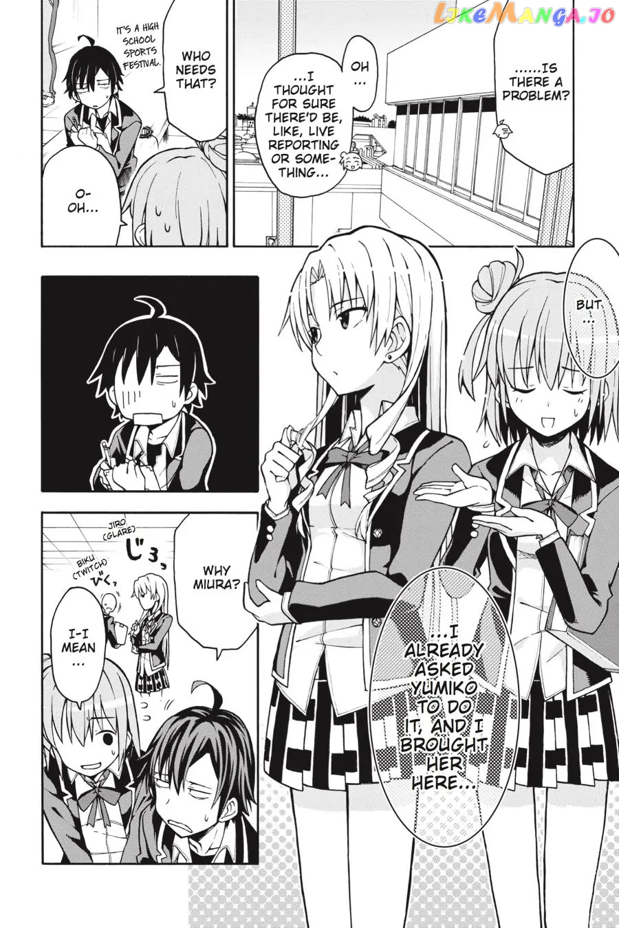 Yahari Ore no Seishun Rabukome wa Machigatte Iru. @ Comic chapter 48 - page 31