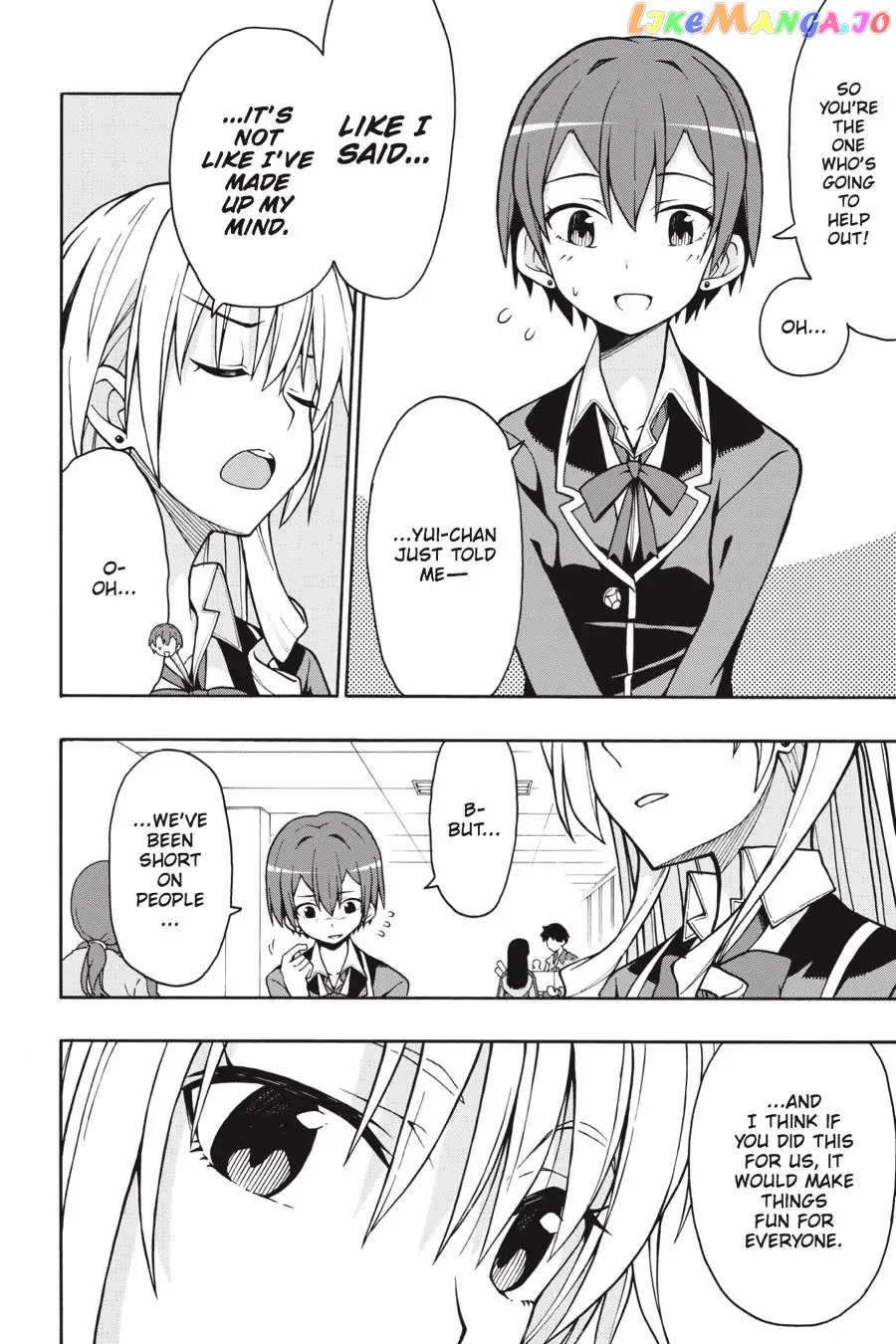 Yahari Ore no Seishun Rabukome wa Machigatte Iru. @ Comic chapter 48 - page 33