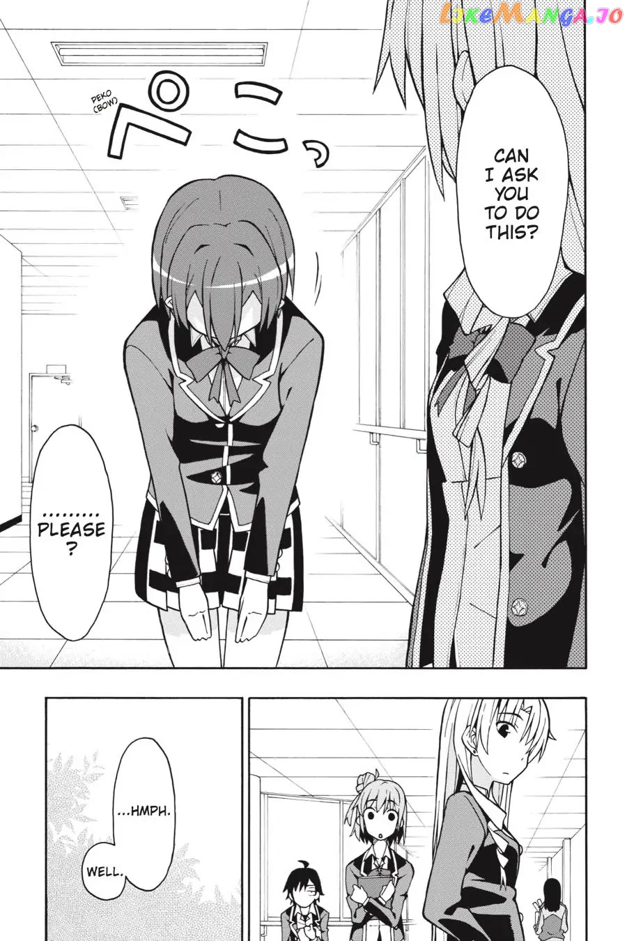 Yahari Ore no Seishun Rabukome wa Machigatte Iru. @ Comic chapter 48 - page 34