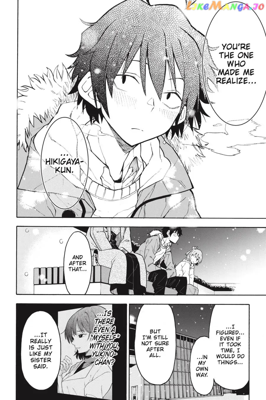 Yahari Ore no Seishun Rabukome wa Machigatte Iru. @ Comic chapter 87 - page 10