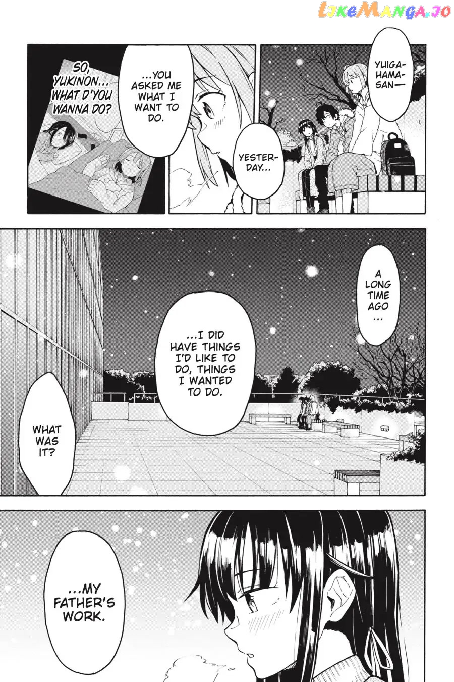 Yahari Ore no Seishun Rabukome wa Machigatte Iru. @ Comic chapter 87 - page 11