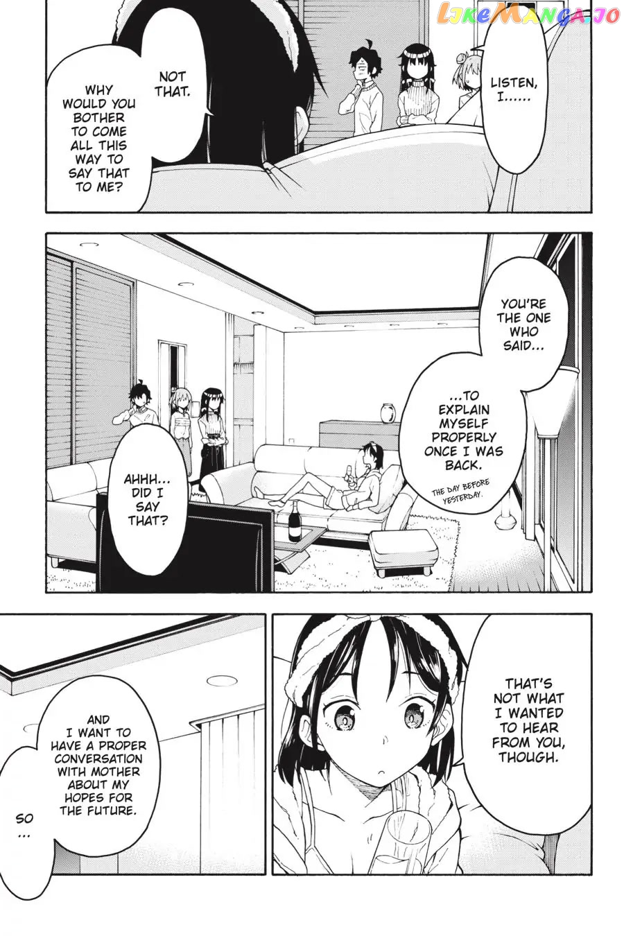 Yahari Ore no Seishun Rabukome wa Machigatte Iru. @ Comic chapter 87 - page 18