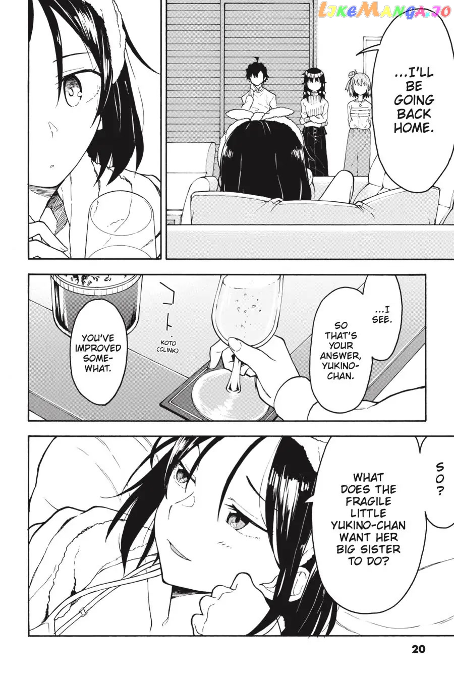 Yahari Ore no Seishun Rabukome wa Machigatte Iru. @ Comic chapter 87 - page 19