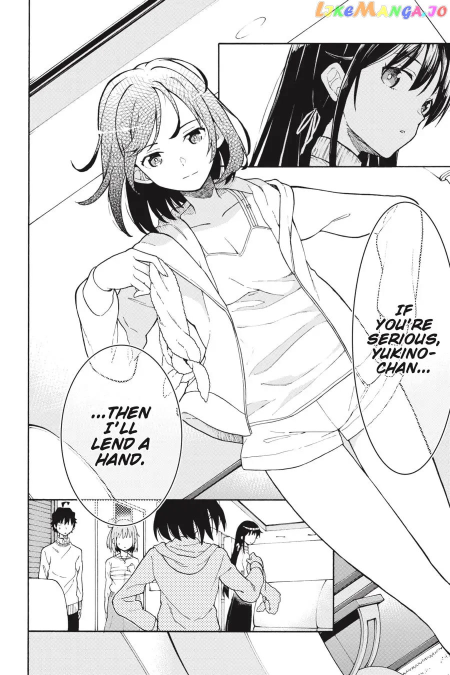 Yahari Ore no Seishun Rabukome wa Machigatte Iru. @ Comic chapter 87 - page 21