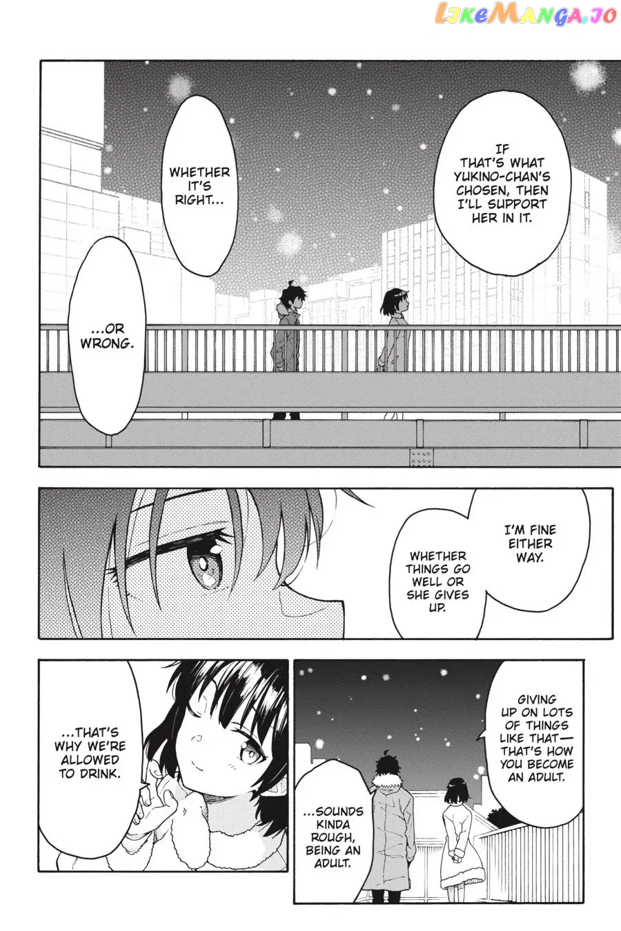 Yahari Ore no Seishun Rabukome wa Machigatte Iru. @ Comic chapter 87 - page 27