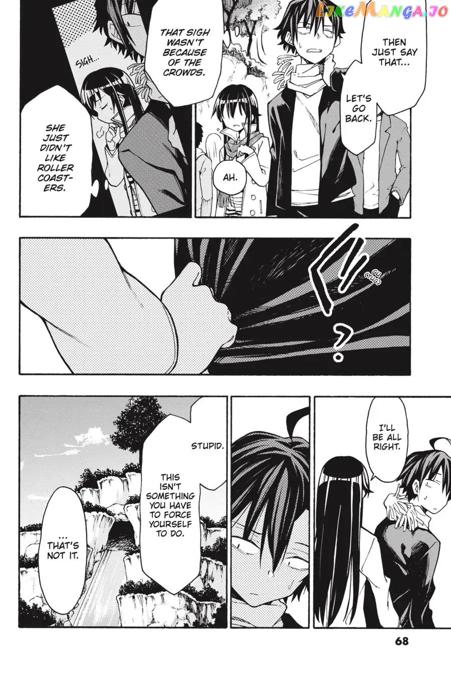 Yahari Ore no Seishun Rabukome wa Machigatte Iru. @ Comic chapter 67 - page 8