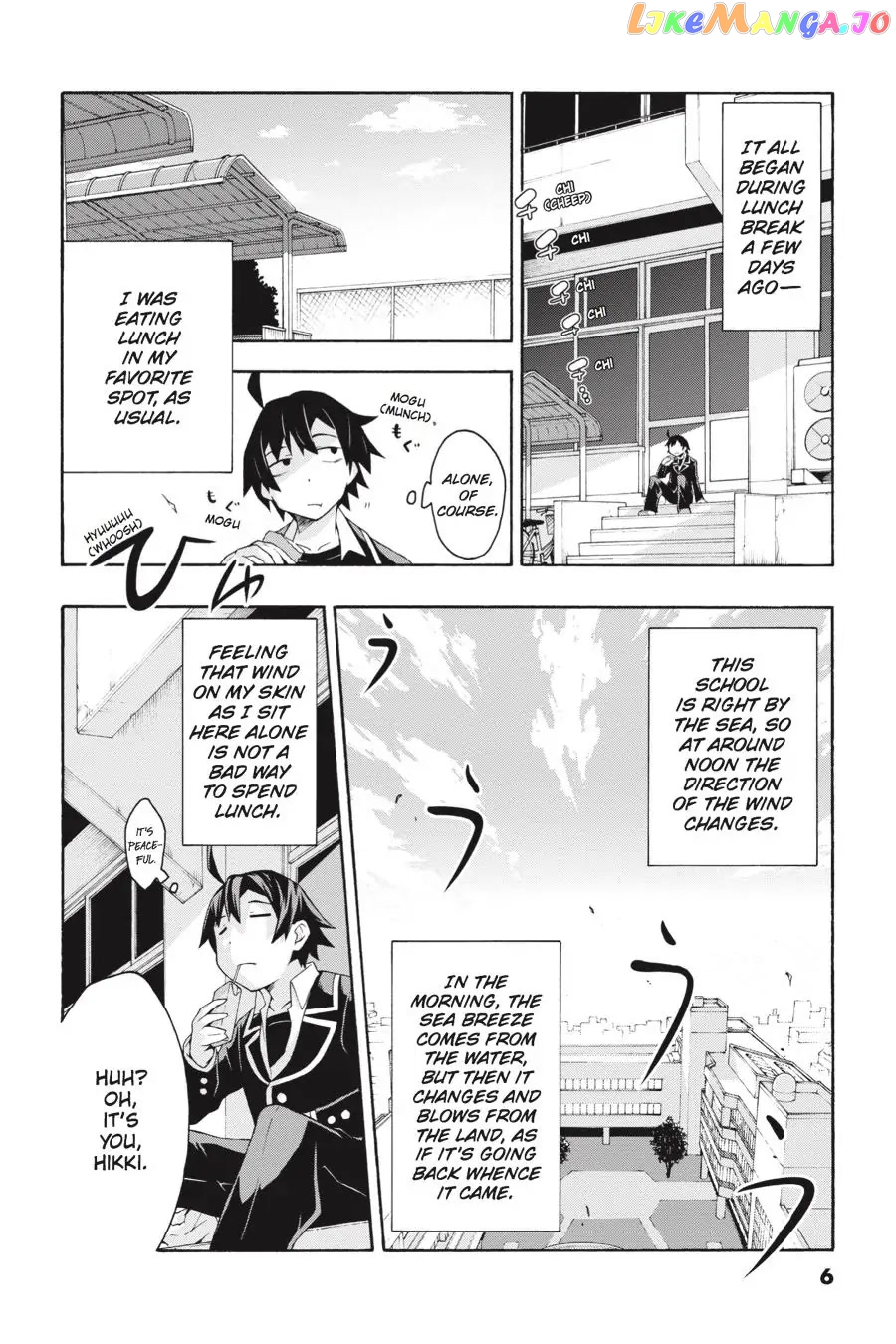 Yahari Ore no Seishun Rabukome wa Machigatte Iru. @ Comic chapter 6 - page 8