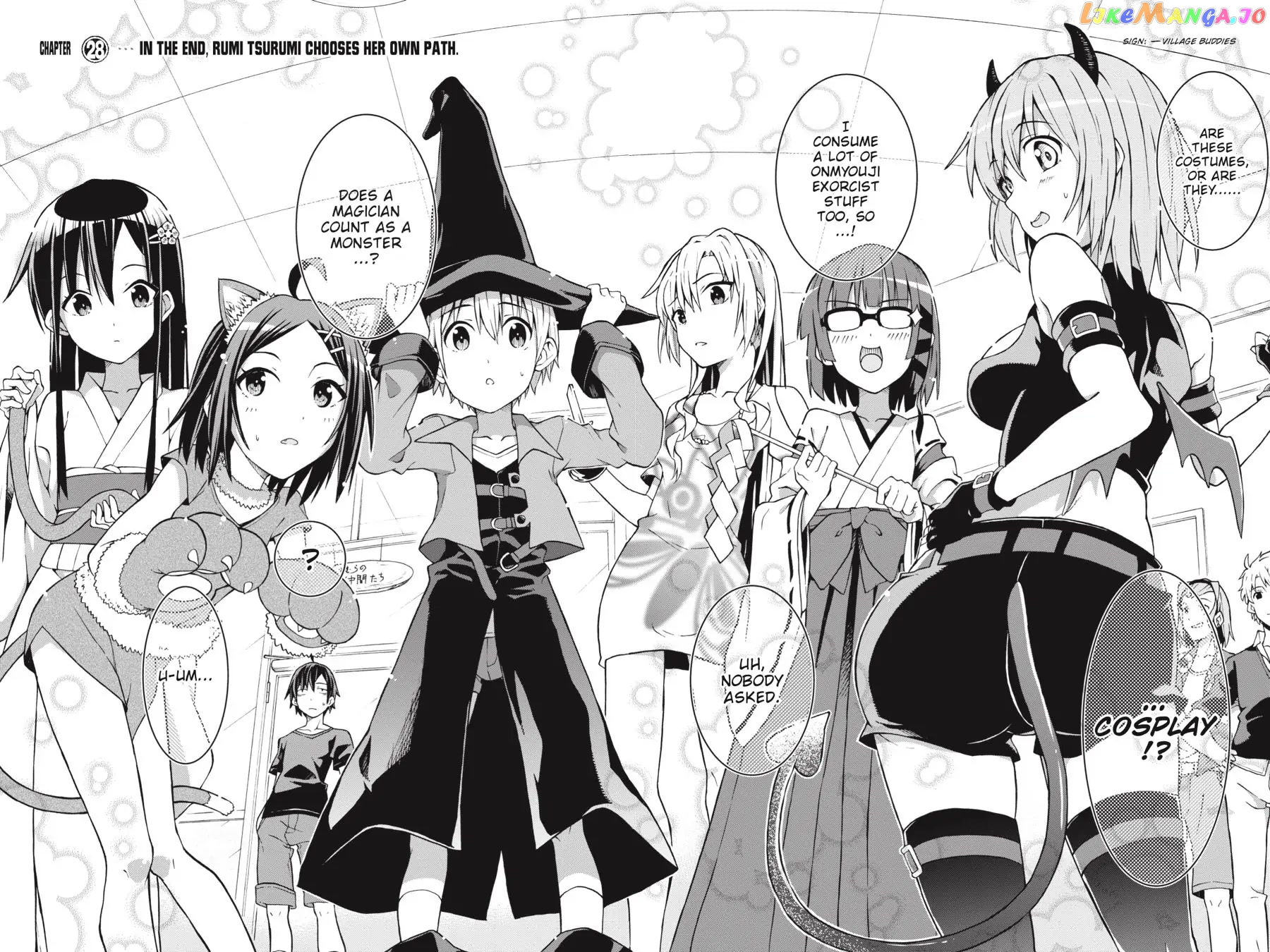 Yahari Ore no Seishun Rabukome wa Machigatte Iru. @ Comic chapter 28 - page 2