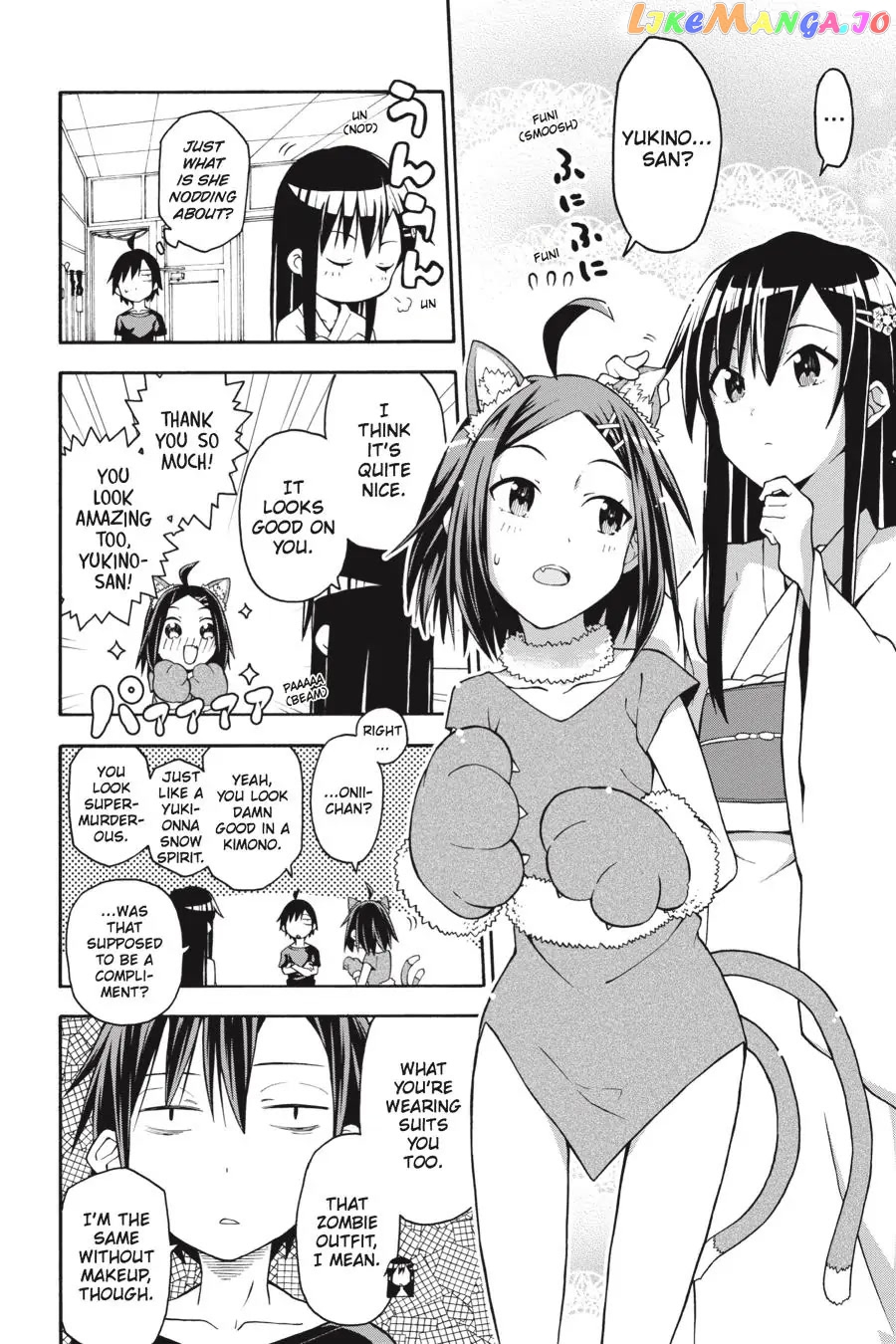 Yahari Ore no Seishun Rabukome wa Machigatte Iru. @ Comic chapter 28 - page 3