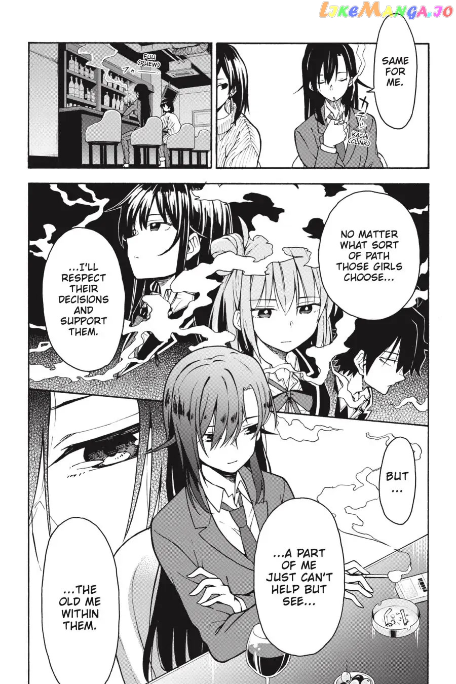 Yahari Ore no Seishun Rabukome wa Machigatte Iru. @ Comic chapter 88 - page 3