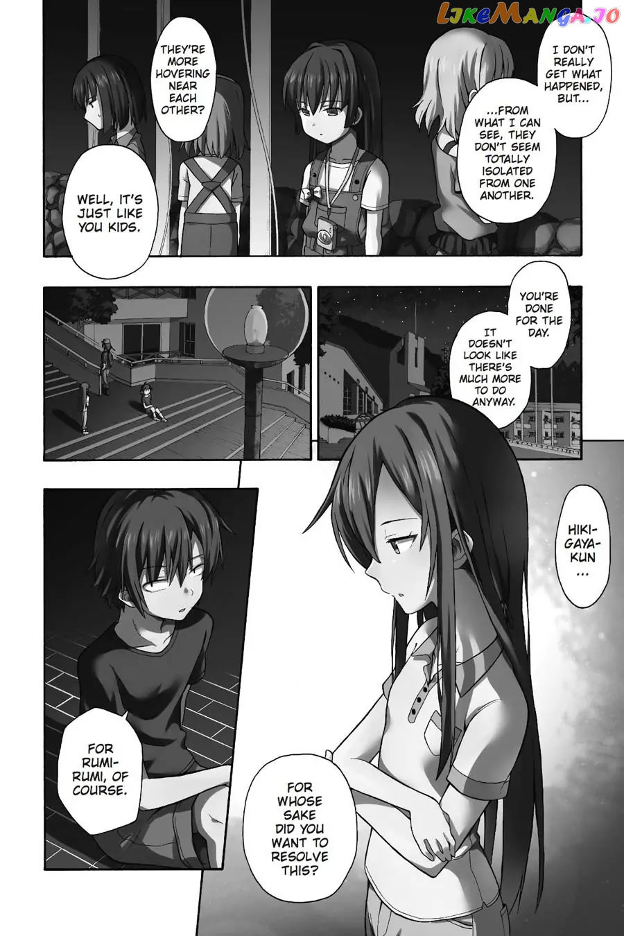 Yahari Ore no Seishun Rabukome wa Machigatte Iru. @ Comic chapter 29 - page 2