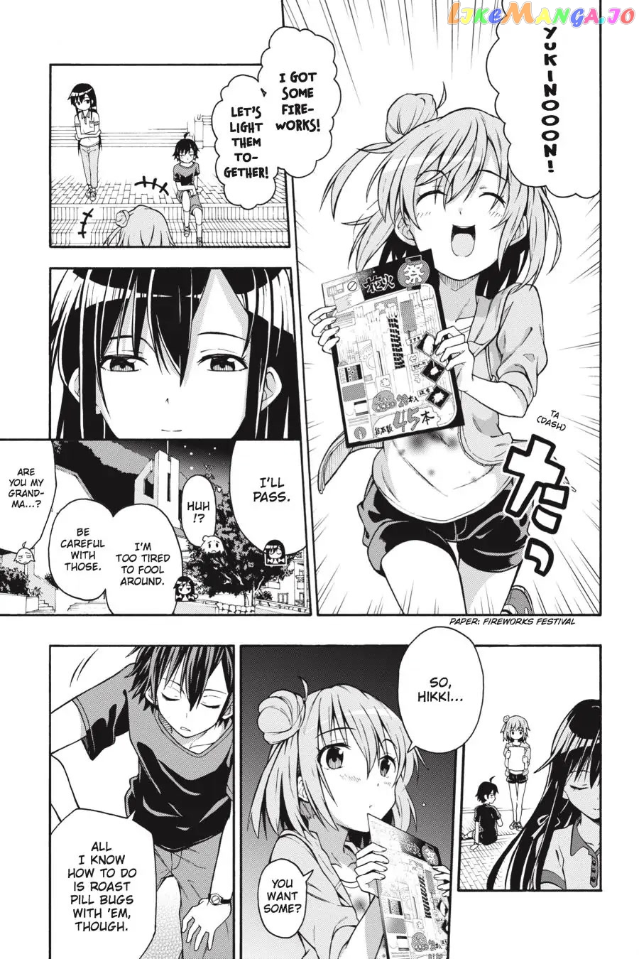 Yahari Ore no Seishun Rabukome wa Machigatte Iru. @ Comic chapter 29 - page 5