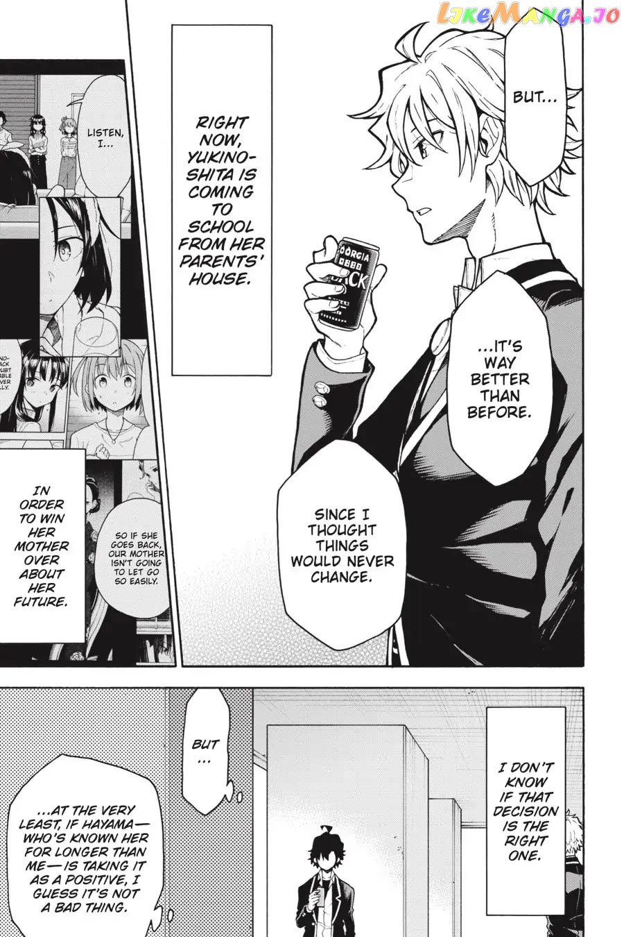Yahari Ore no Seishun Rabukome wa Machigatte Iru. @ Comic chapter 89 - page 5