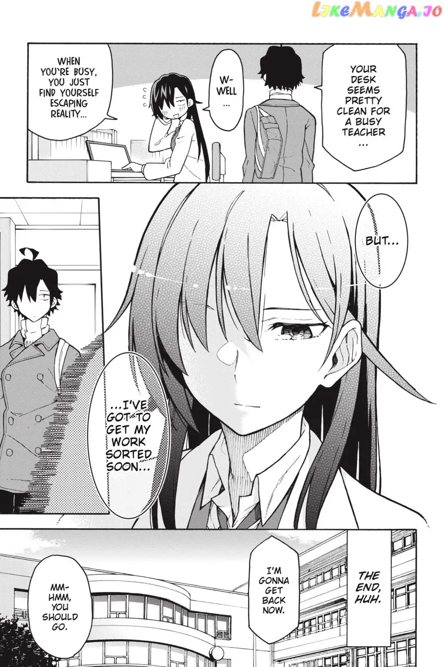 Yahari Ore no Seishun Rabukome wa Machigatte Iru. @ Comic chapter 89 - page 9