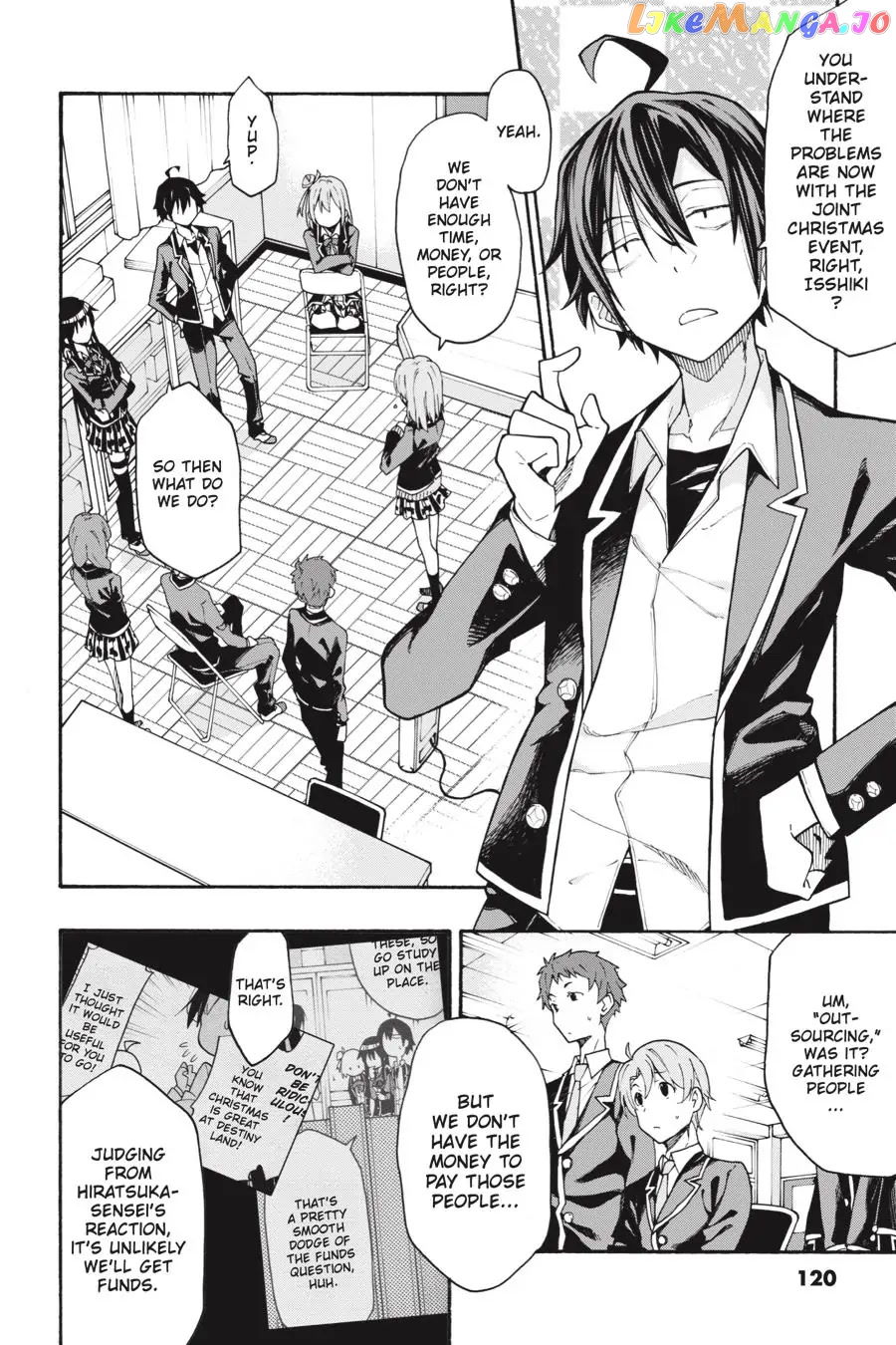 Yahari Ore no Seishun Rabukome wa Machigatte Iru. @ Comic chapter 69 - page 4