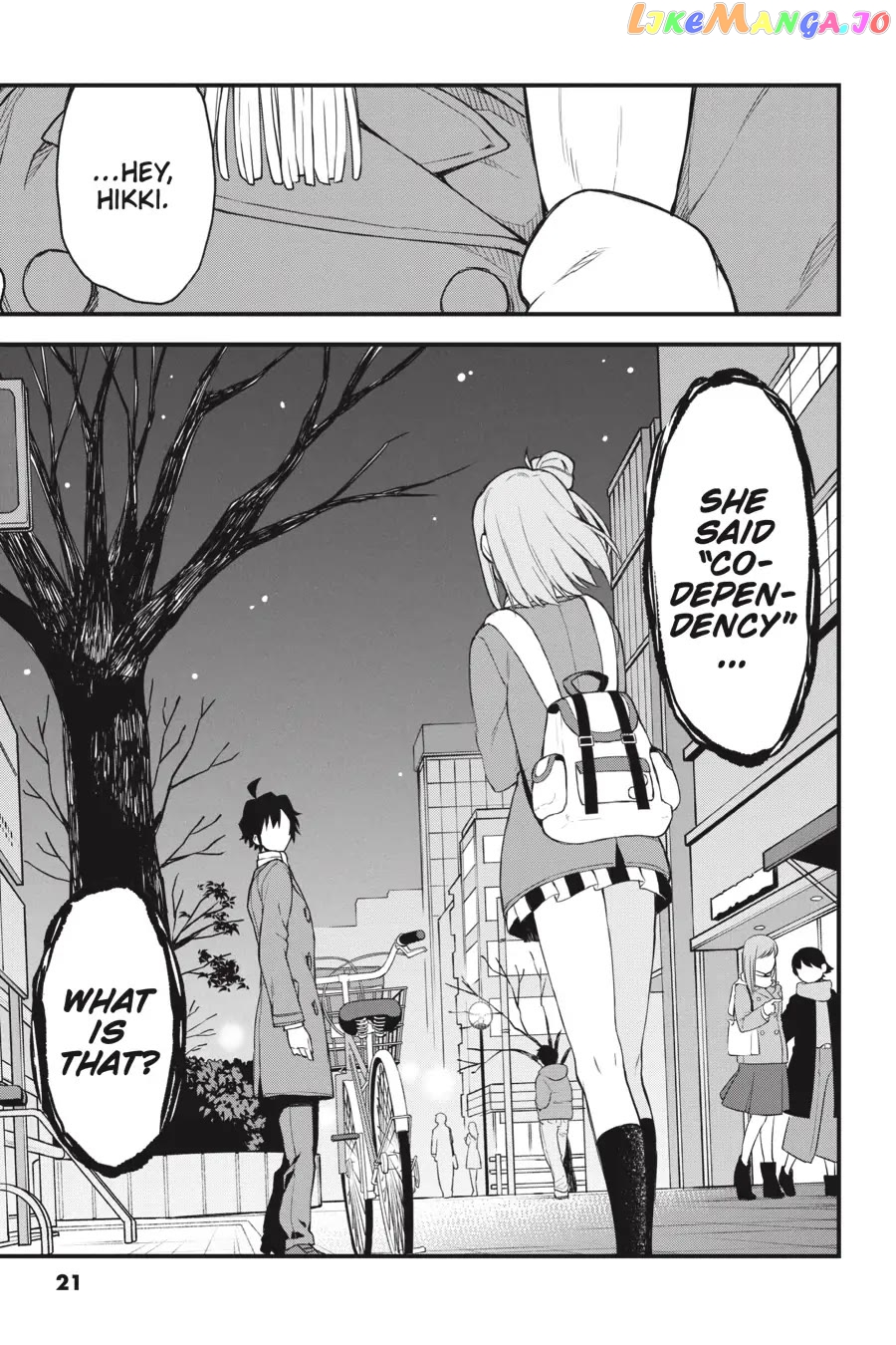 Yahari Ore no Seishun Rabukome wa Machigatte Iru. @ Comic chapter 102 - page 20