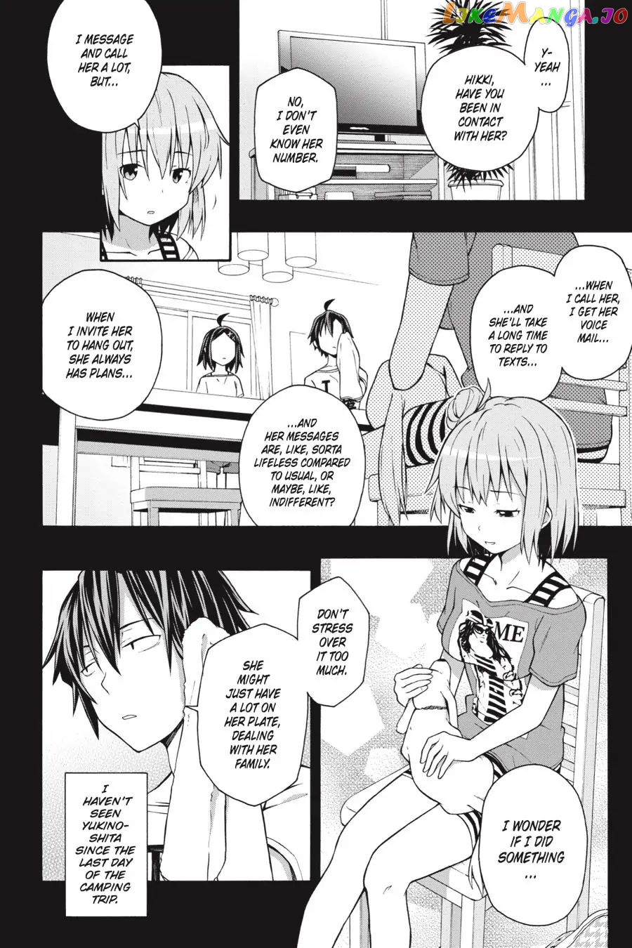 Yahari Ore no Seishun Rabukome wa Machigatte Iru. @ Comic chapter 30 - page 11