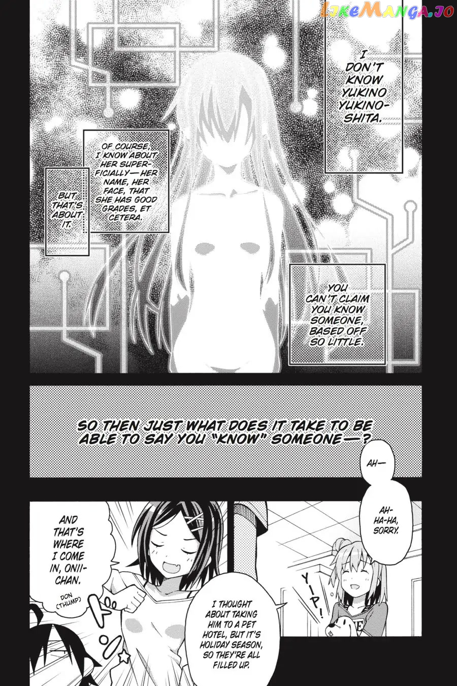Yahari Ore no Seishun Rabukome wa Machigatte Iru. @ Comic chapter 30 - page 13