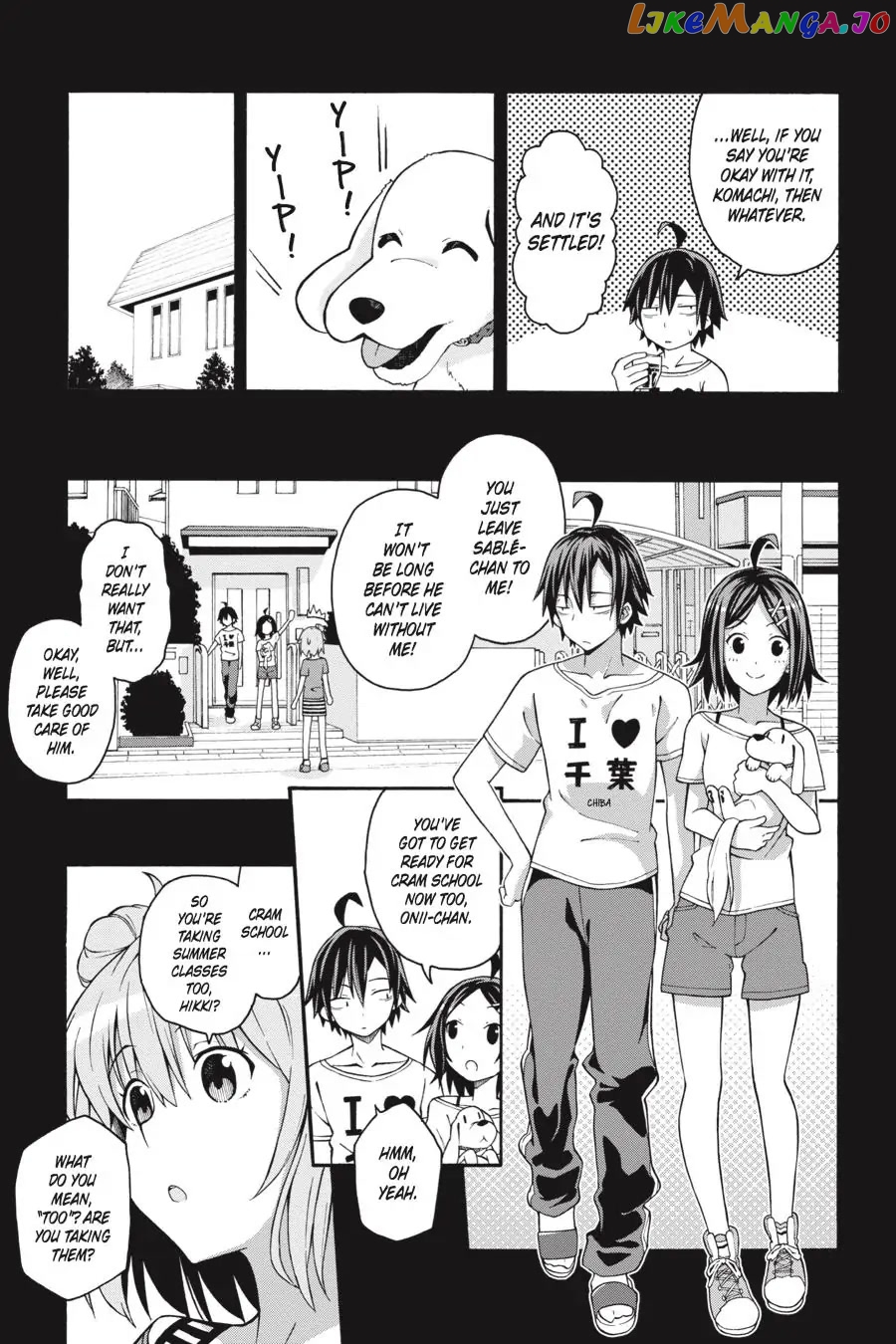 Yahari Ore no Seishun Rabukome wa Machigatte Iru. @ Comic chapter 30 - page 14