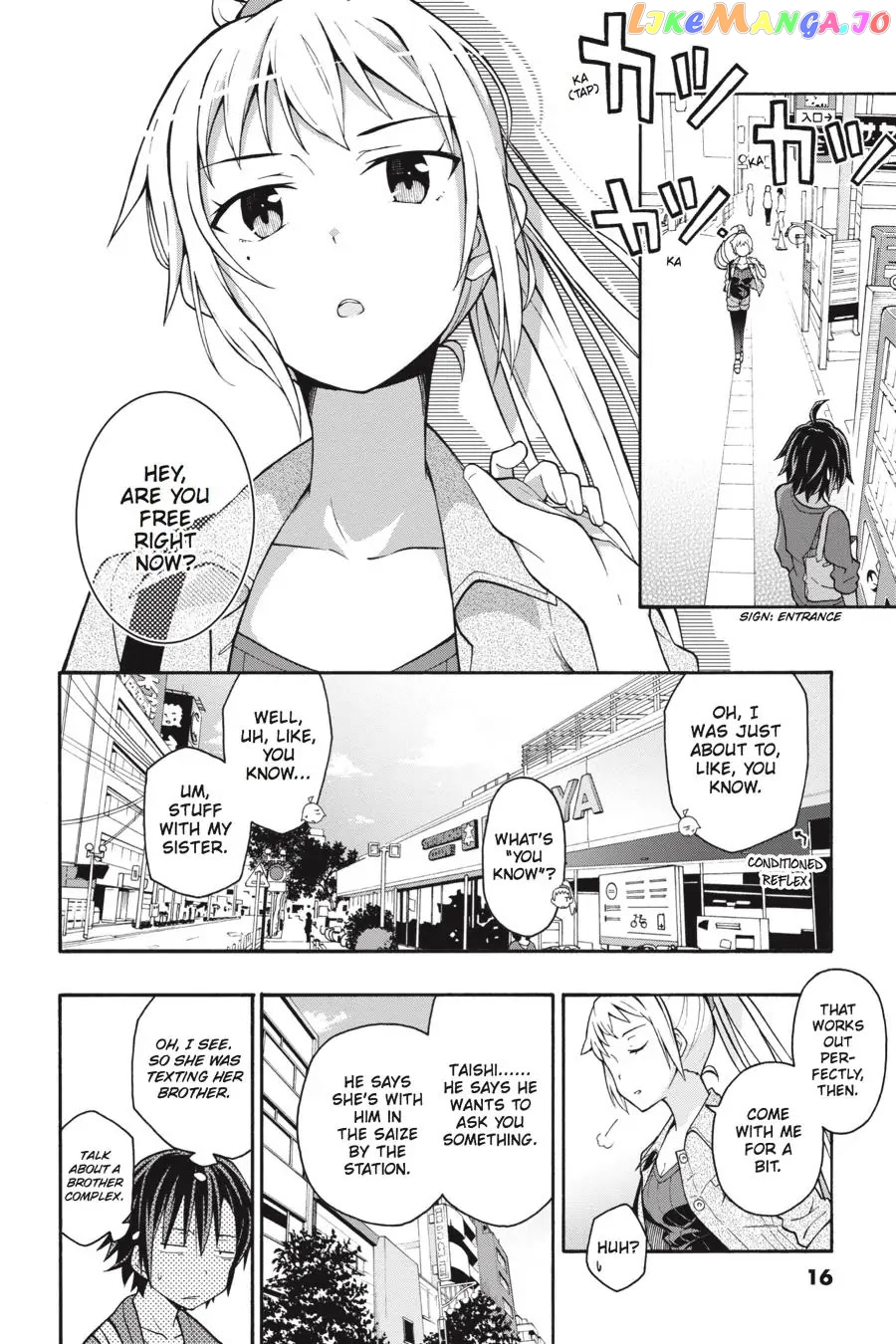 Yahari Ore no Seishun Rabukome wa Machigatte Iru. @ Comic chapter 30 - page 17