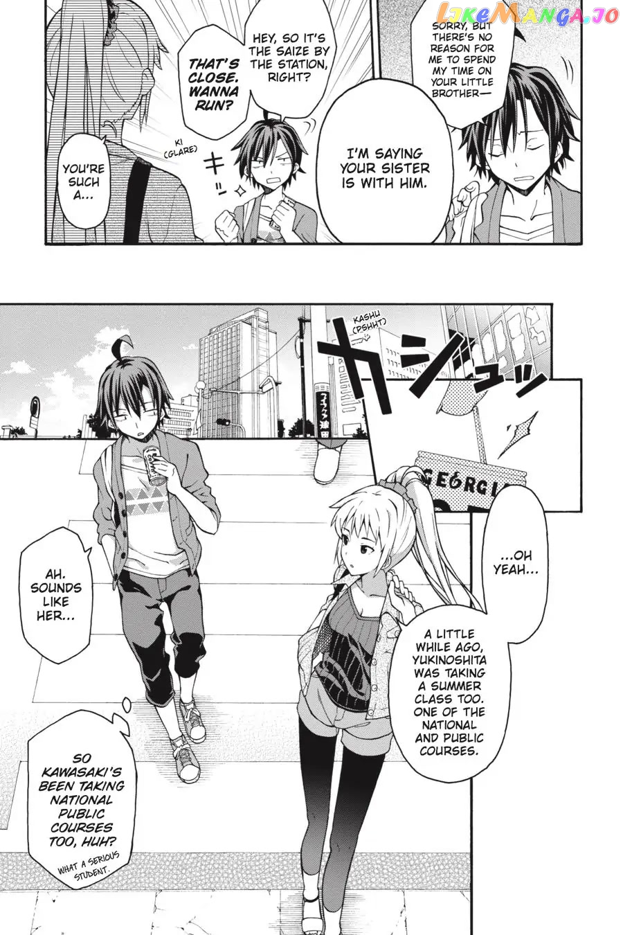 Yahari Ore no Seishun Rabukome wa Machigatte Iru. @ Comic chapter 30 - page 18