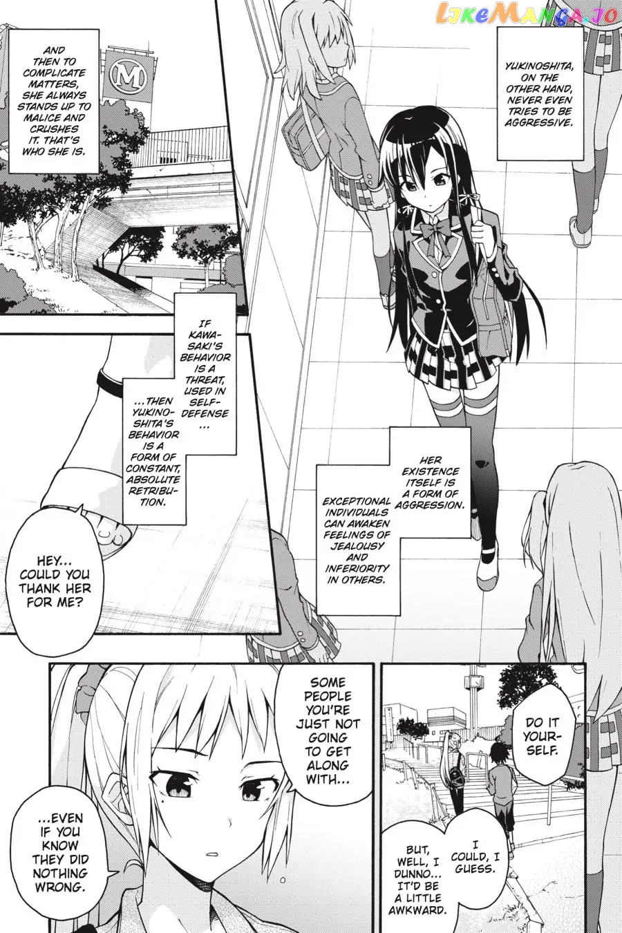 Yahari Ore no Seishun Rabukome wa Machigatte Iru. @ Comic chapter 30 - page 20