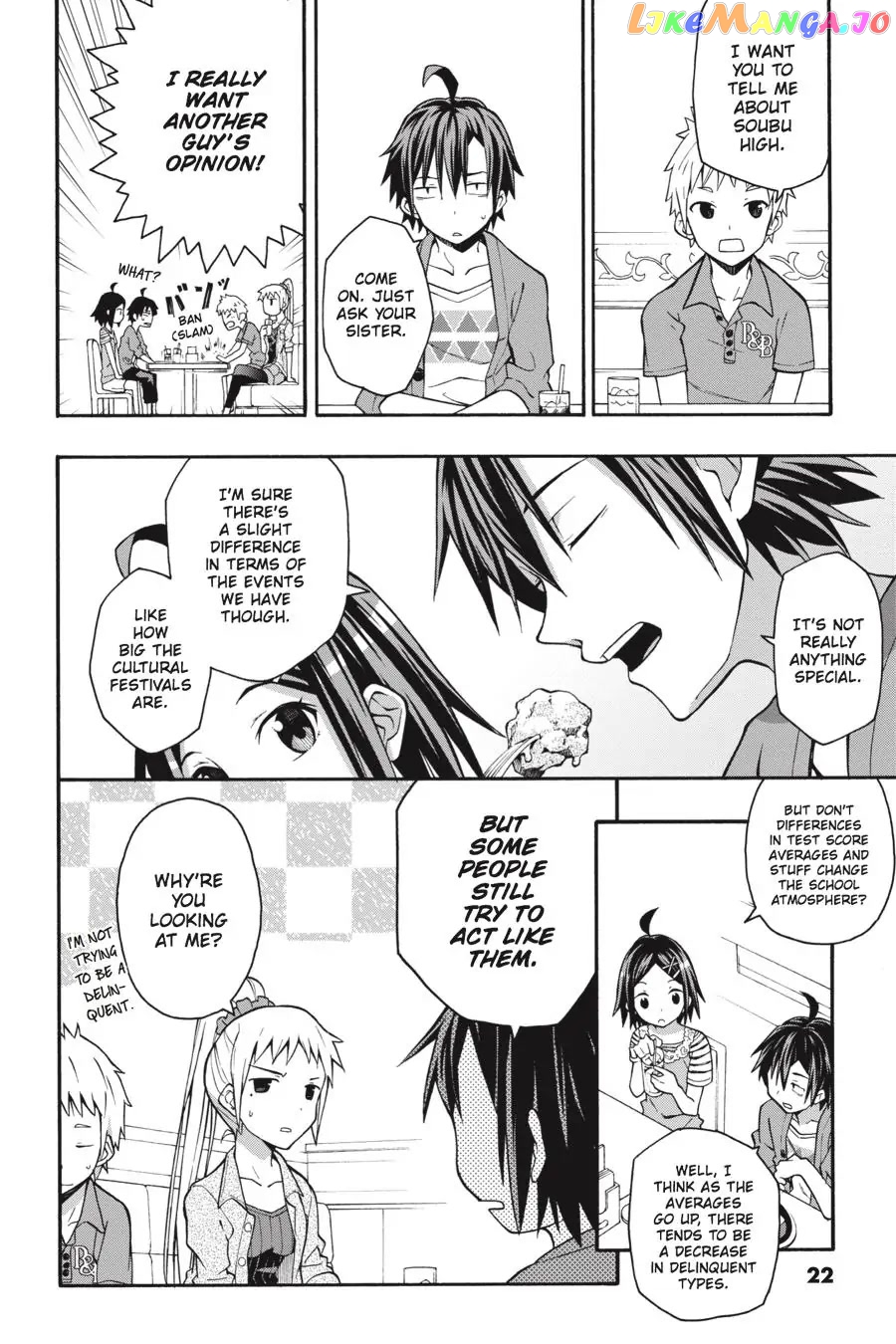 Yahari Ore no Seishun Rabukome wa Machigatte Iru. @ Comic chapter 30 - page 23