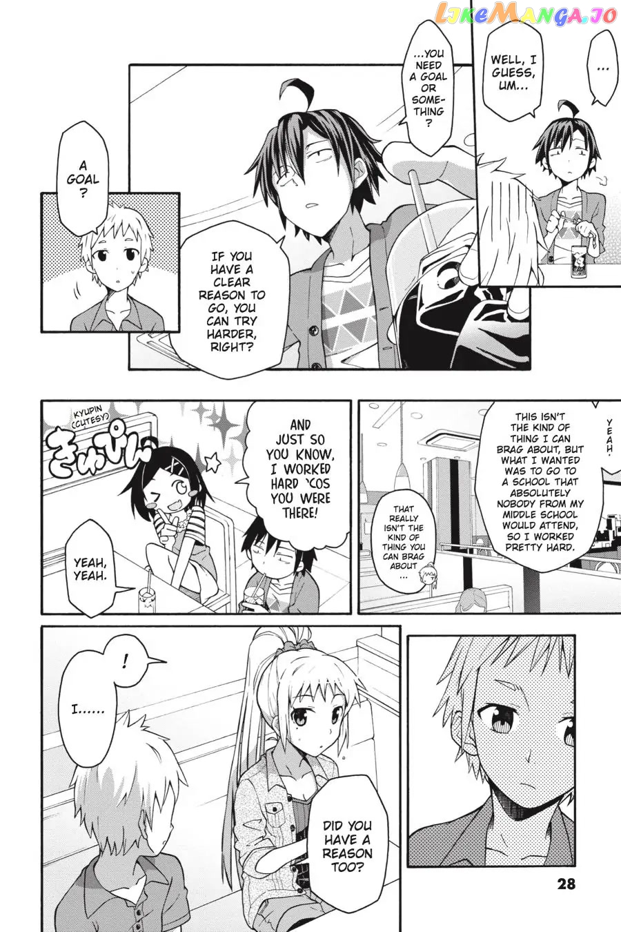 Yahari Ore no Seishun Rabukome wa Machigatte Iru. @ Comic chapter 30 - page 29