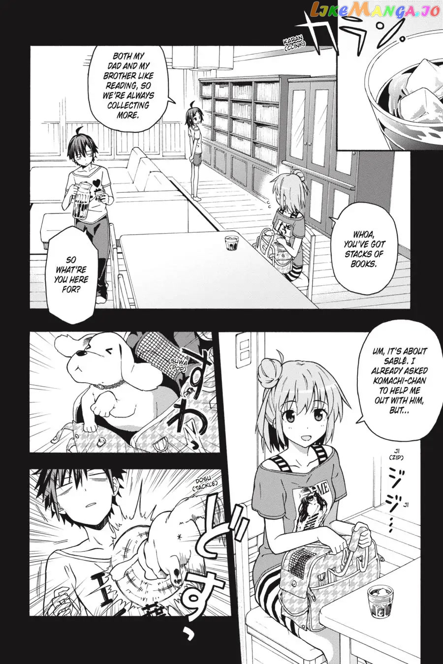Yahari Ore no Seishun Rabukome wa Machigatte Iru. @ Comic chapter 30 - page 9