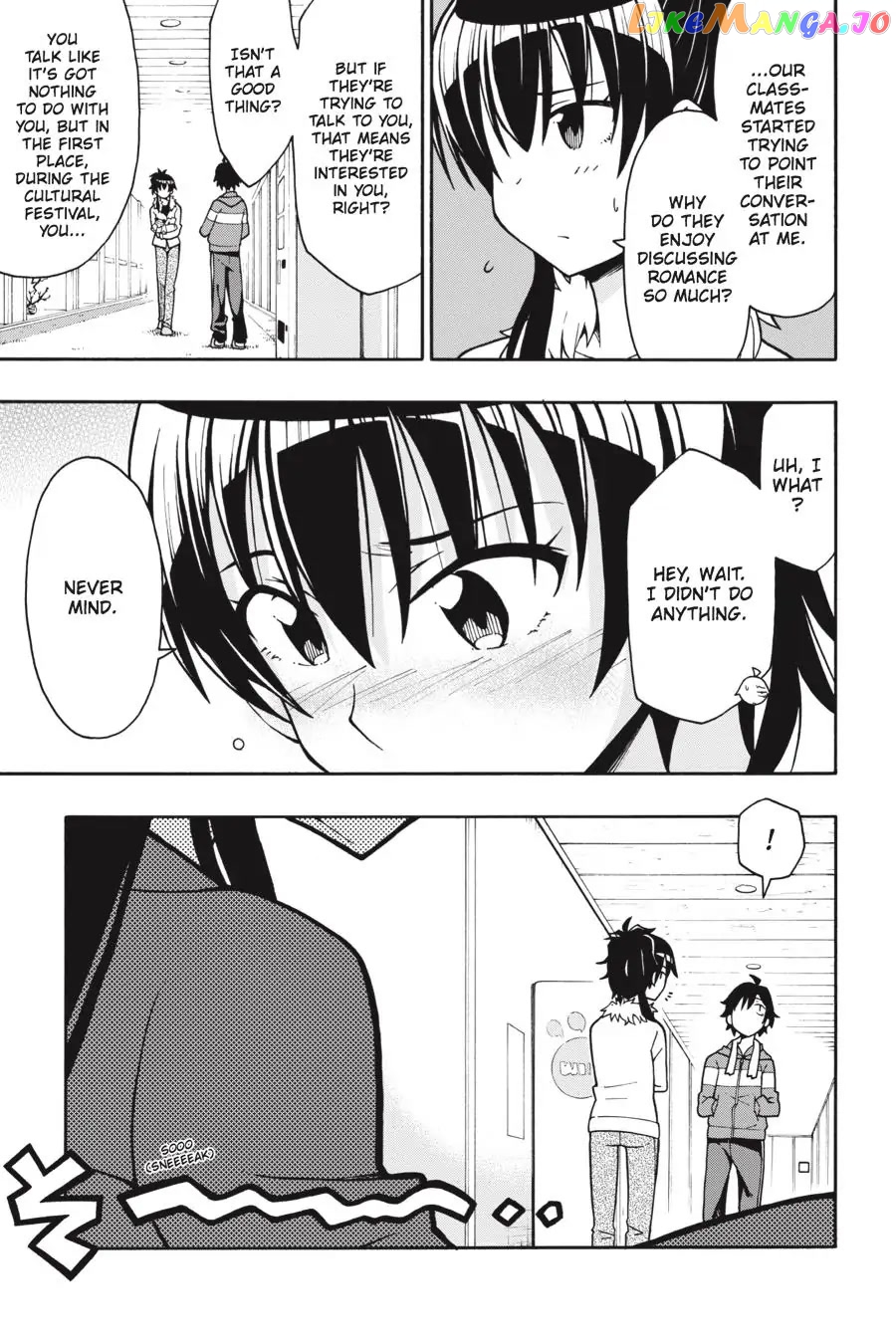 Yahari Ore no Seishun Rabukome wa Machigatte Iru. @ Comic chapter 51 - page 21
