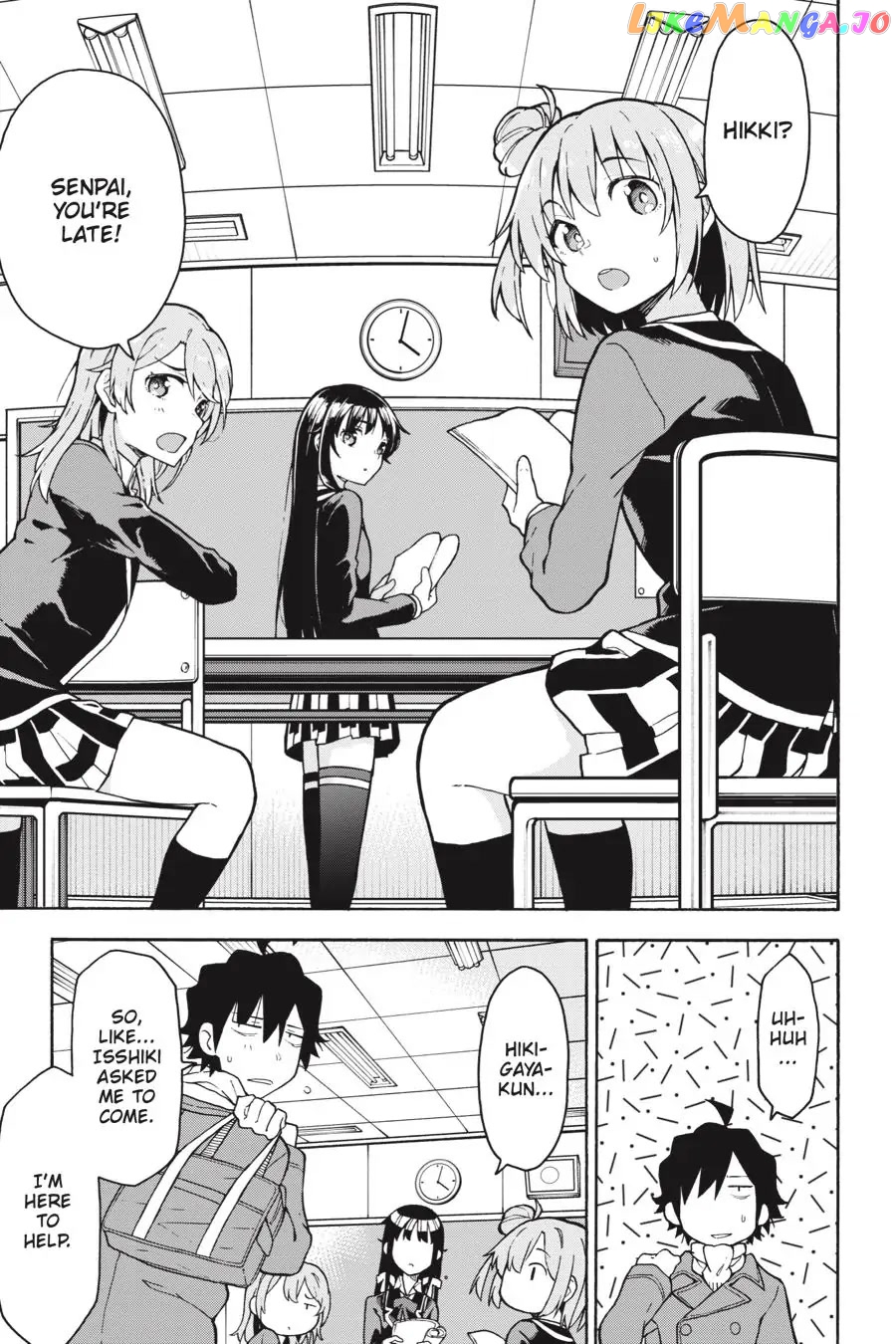 Yahari Ore no Seishun Rabukome wa Machigatte Iru. @ Comic chapter 90 - page 23