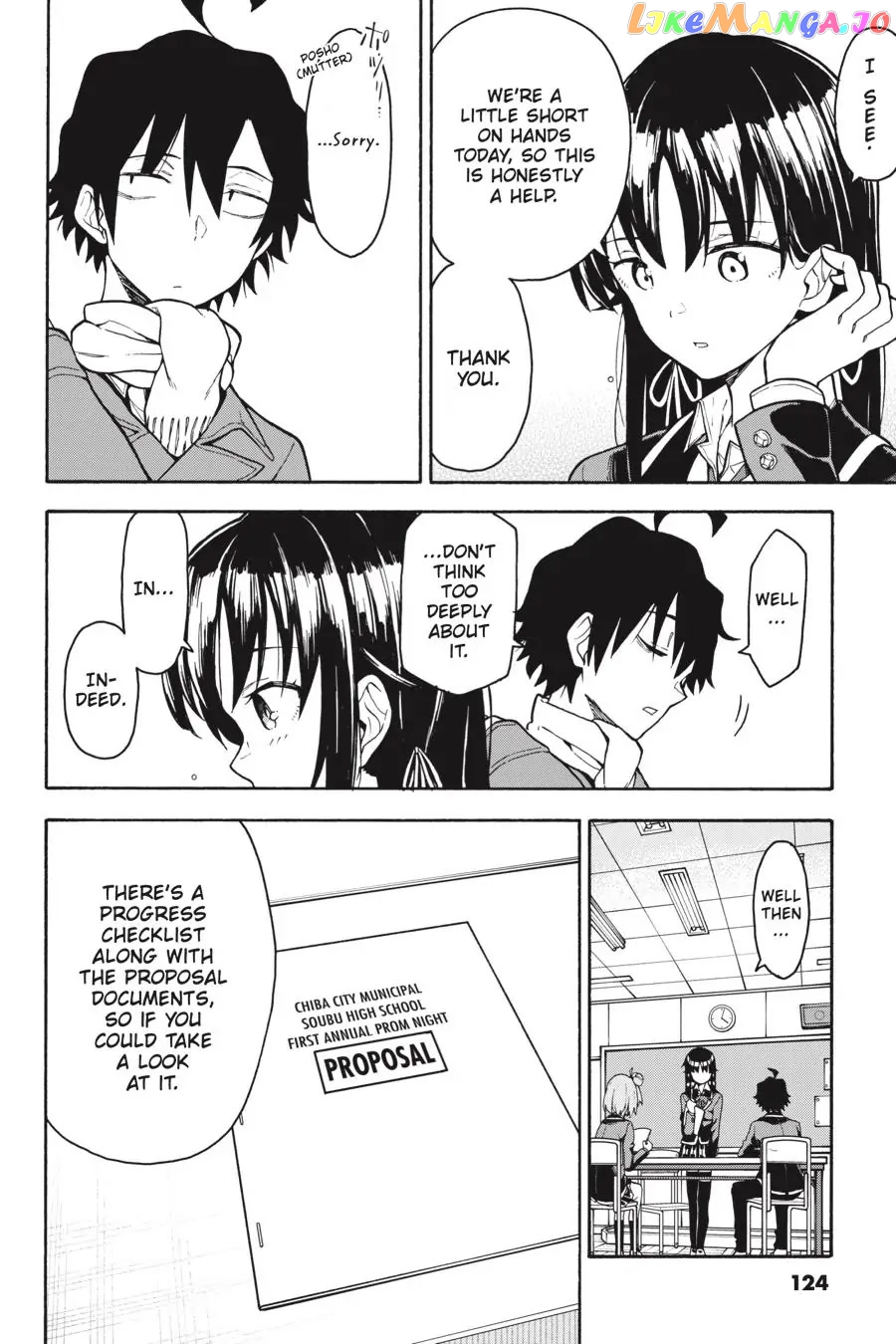 Yahari Ore no Seishun Rabukome wa Machigatte Iru. @ Comic chapter 90 - page 24