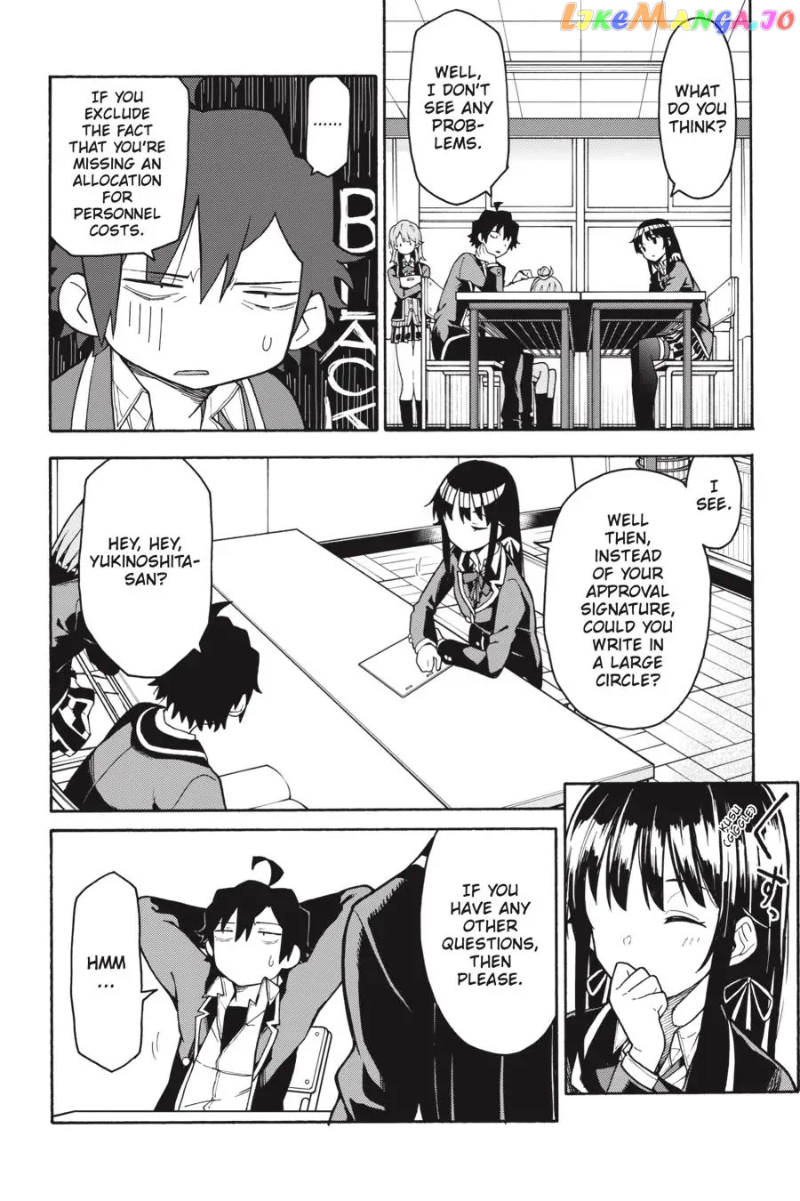 Yahari Ore no Seishun Rabukome wa Machigatte Iru. @ Comic chapter 90 - page 26